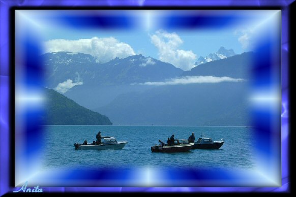 Lake Thun in Switzerland